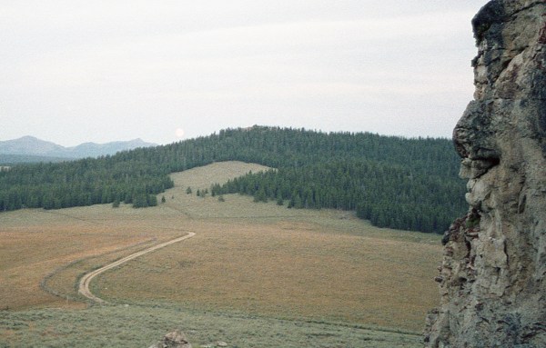 Moonrise in the Hills