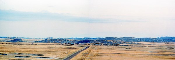 A Town on the Edge of the Badlands
