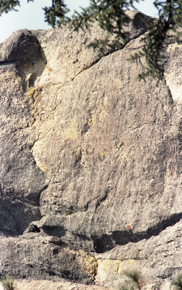 Rock Face in the Needles