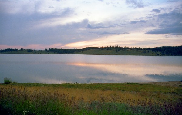 Sunset on a Lake