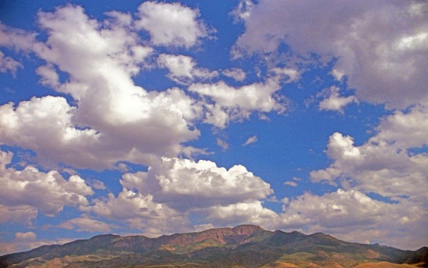 A Lot of Clouds in a Blue Sky