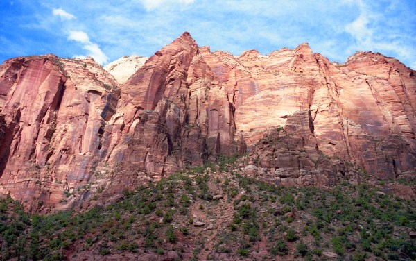 Red Cliff Face