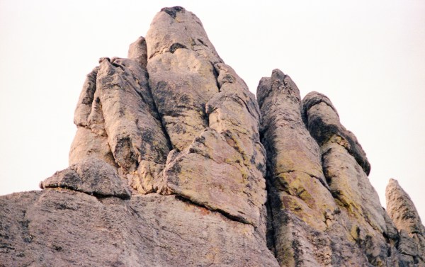 Rock Spire with Moss