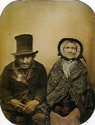 Anonymous ambrotype A Veteran with his Wife